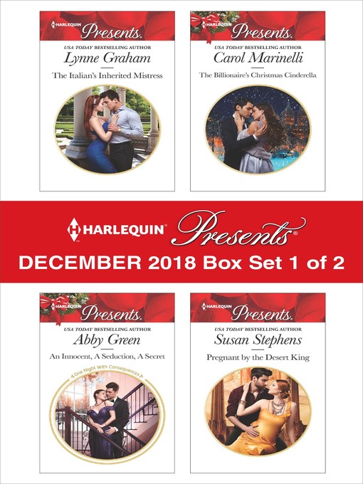 Title details for Harlequin Presents December 2018, Box Set 1 of 2 by Lynne Graham - Available